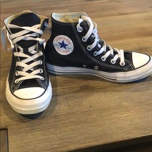 Black Converse All Star High Top Sneakers